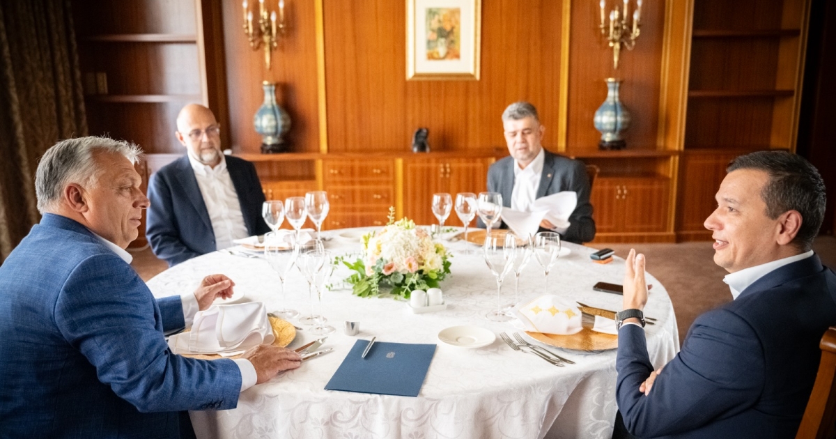 Marcel Ciolacu miniszterelnökkel találkozik pénteken Orbán Viktor