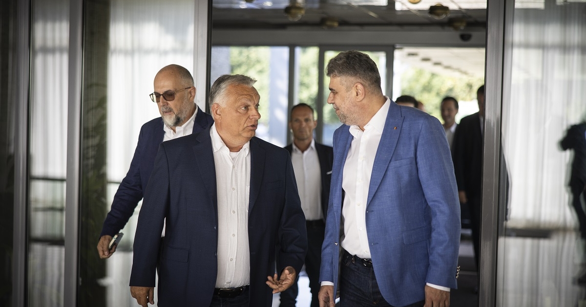 Orbán Viktor Marcel Ciolacuval tárgyalt a kétoldalú kapcsolatokról és a román schengeni tagságról