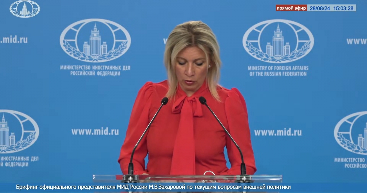 Történelemhamisítással vádolta meg a román elnököt Marija Zaharova