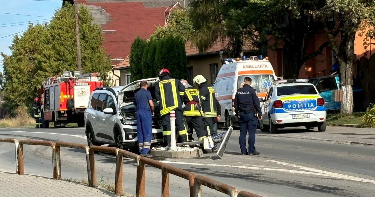 Két autó ütközött Szentegyházán