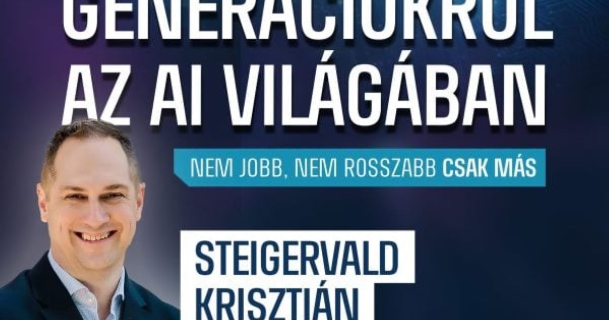 Generációkutató diákoknak szóló előadása