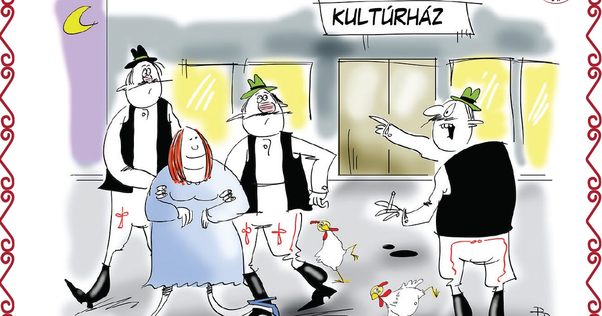Para Pista, fiatalúr, készül-e a karikatúr'?