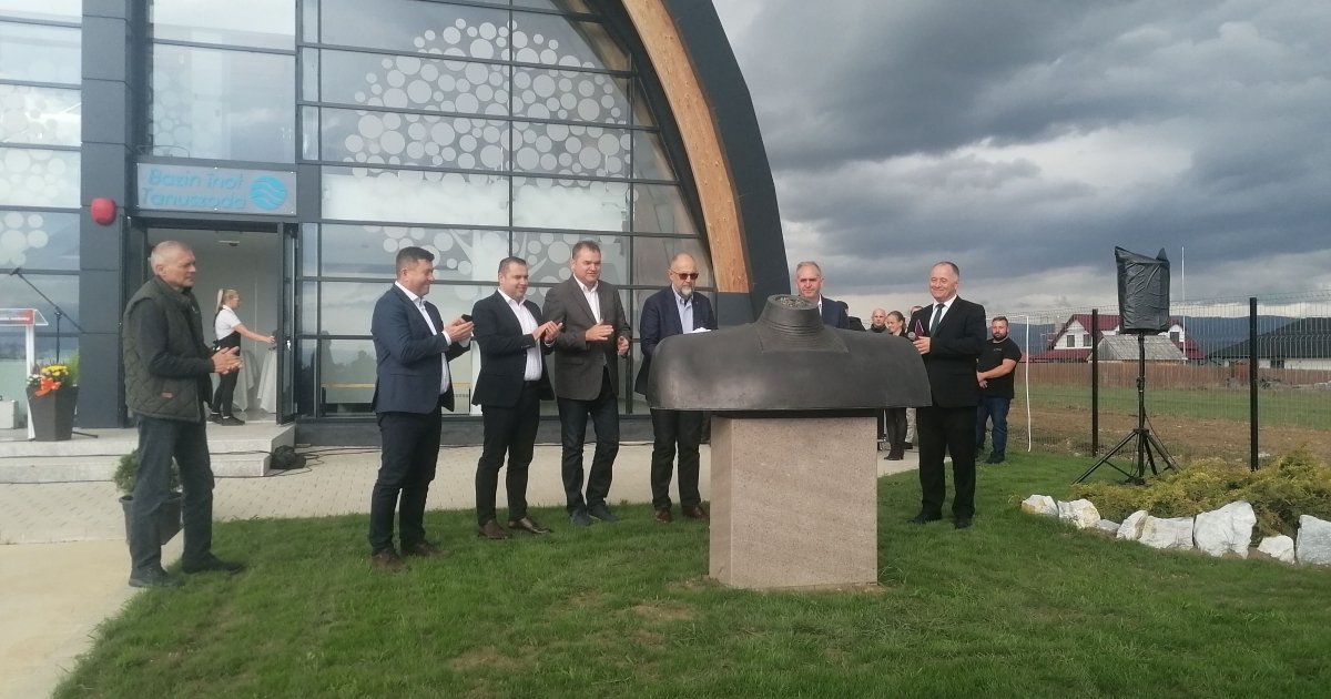 Tanuszodát avattak Gyergyóremetén