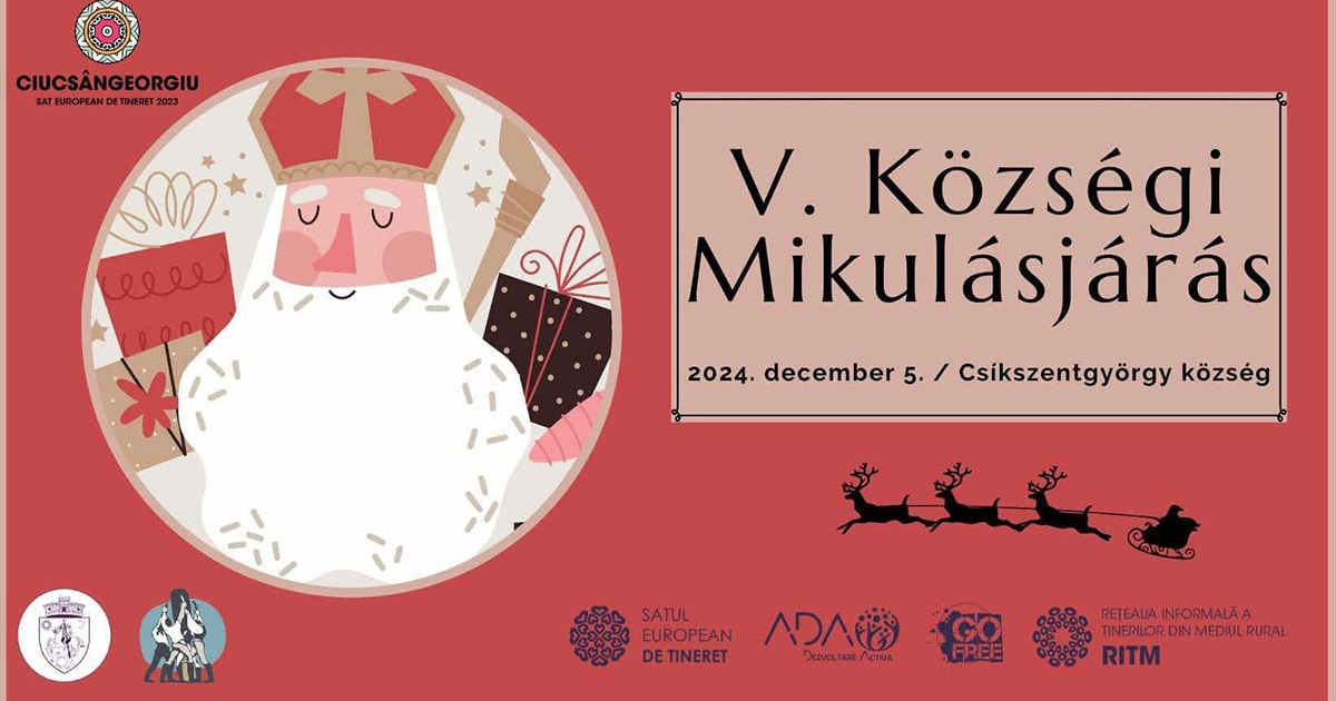 V. községi Mikulás-járás Csíkszentgyörgyön