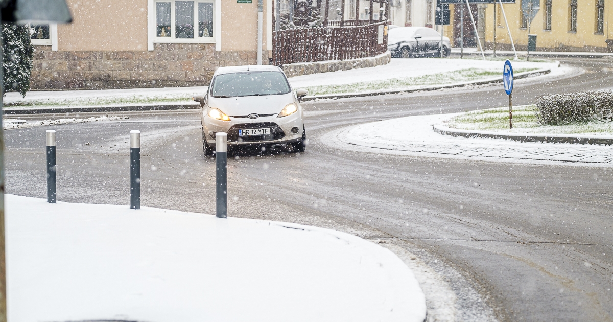 Téliesek az útviszonyok a megyében