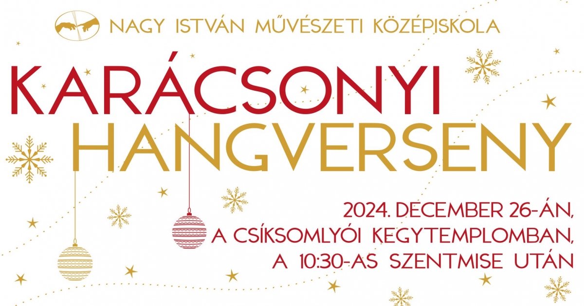 Karácsonyi hangverseny Csíkszeredában