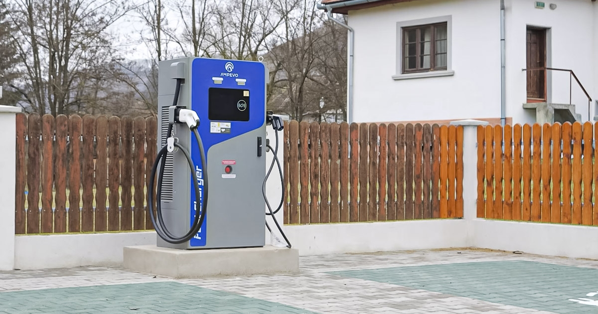 Töltőállomást telepítettek Gagyban