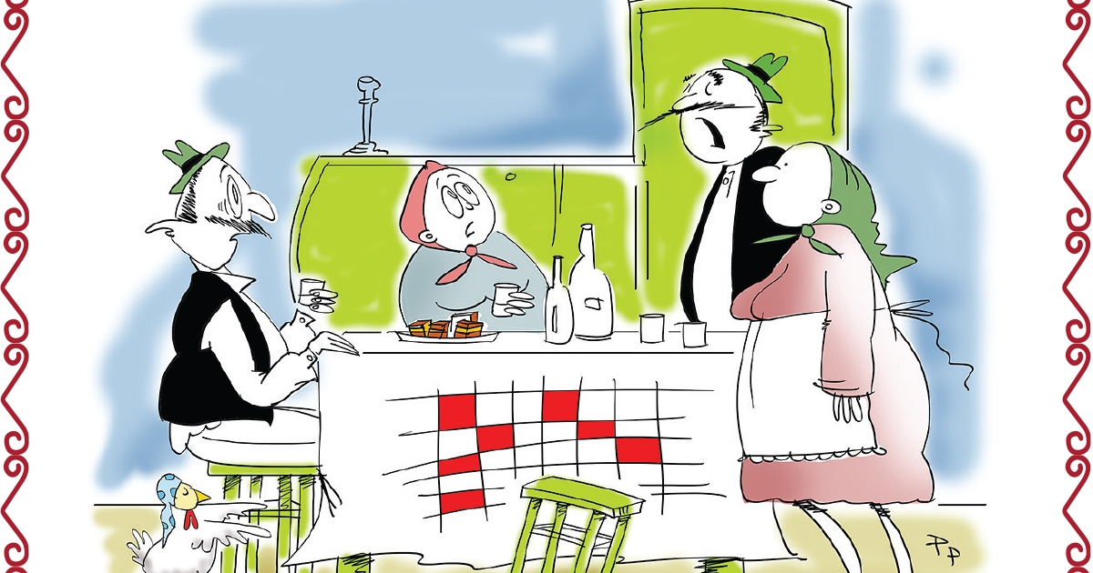 Mikor Pista mélabús, feldobja a Csürkehús.