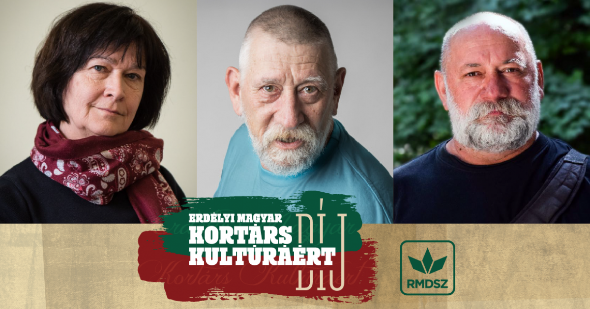 Fülöp Zoltán színművész és Siklódy Ferenc grafikus is Erdélyi Magyar Kortárs Kultúráért Díjban részesült