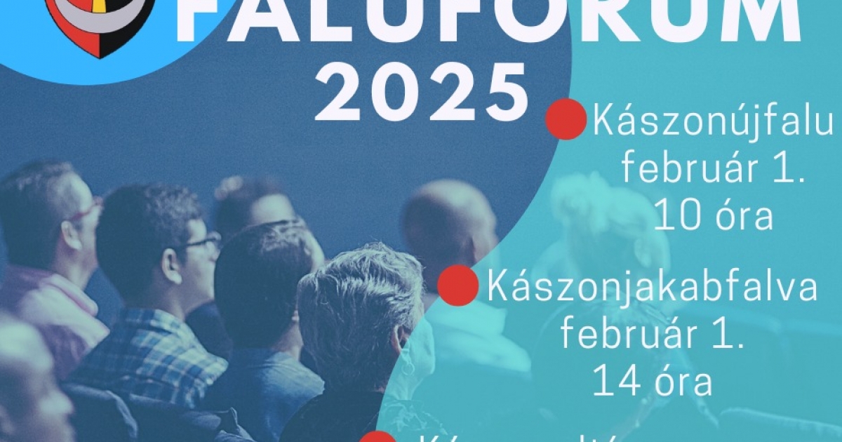 Falufórum Kászon községben