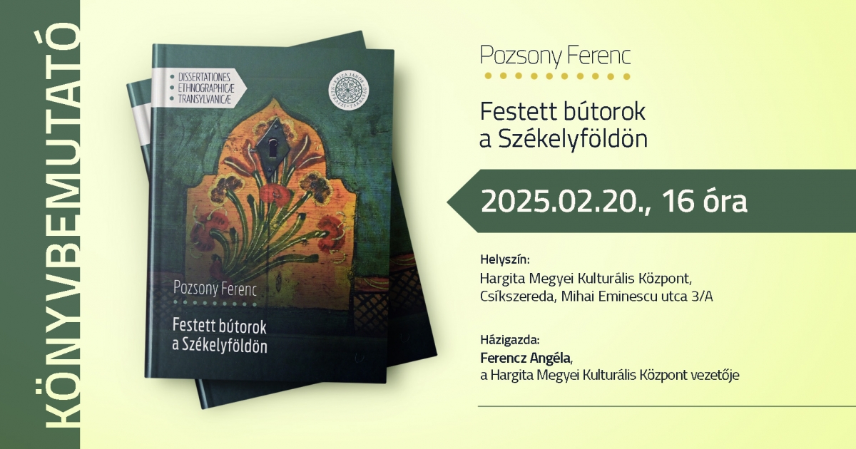 Pozsony Ferenc könyvbemutatója