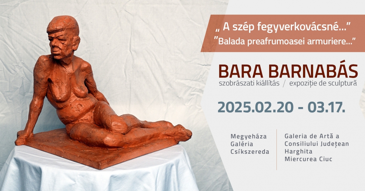 Bara Barnabás szobrászati kiállítása
