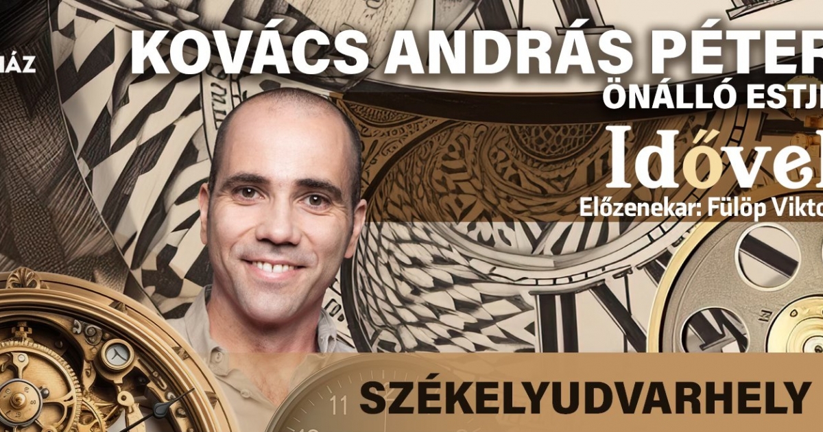 Kovács András Péter stand up comedy estje