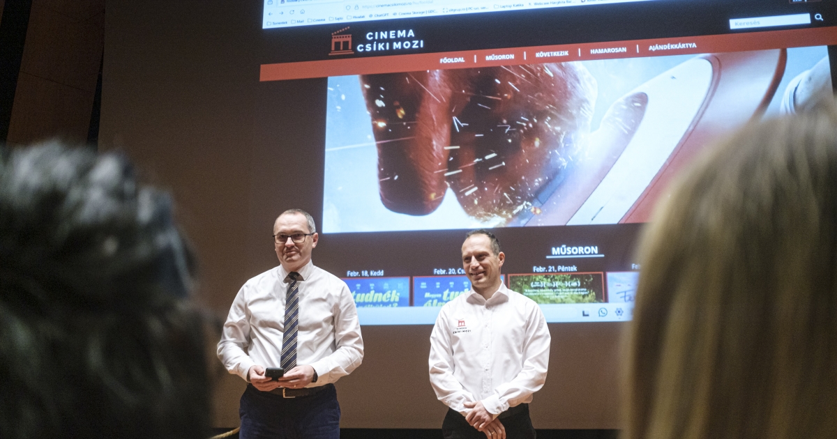 Mozikedvelőknek köszönhetően lett honlapja a Csíki Mozinak
