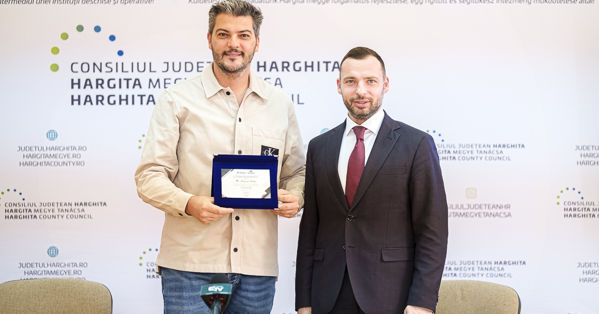 Răzvan Pascu Hargita megye turizmusának első márkanagykövete