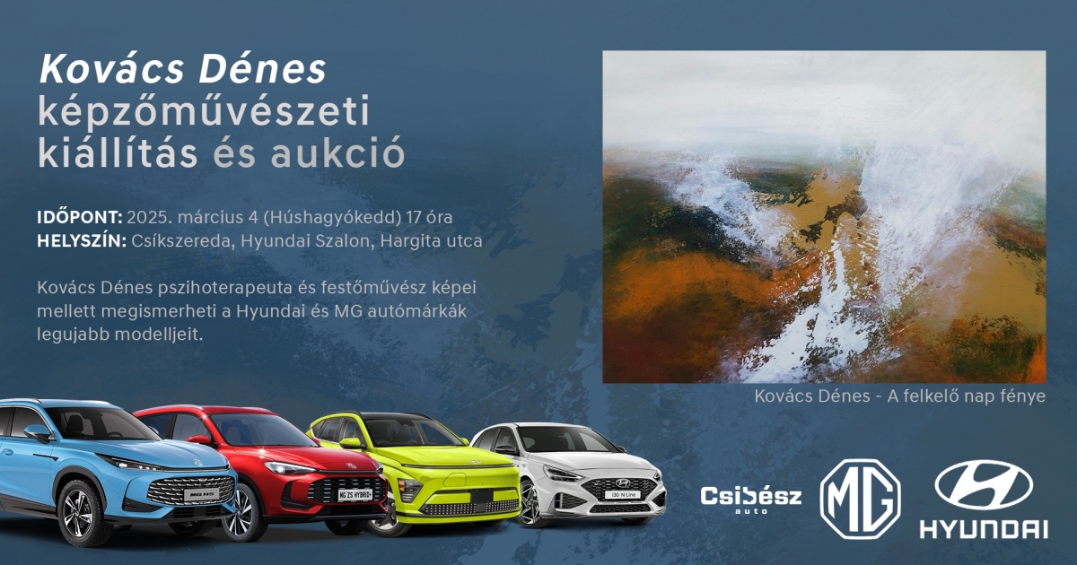 Képzőművészeti kiállítás és aukció