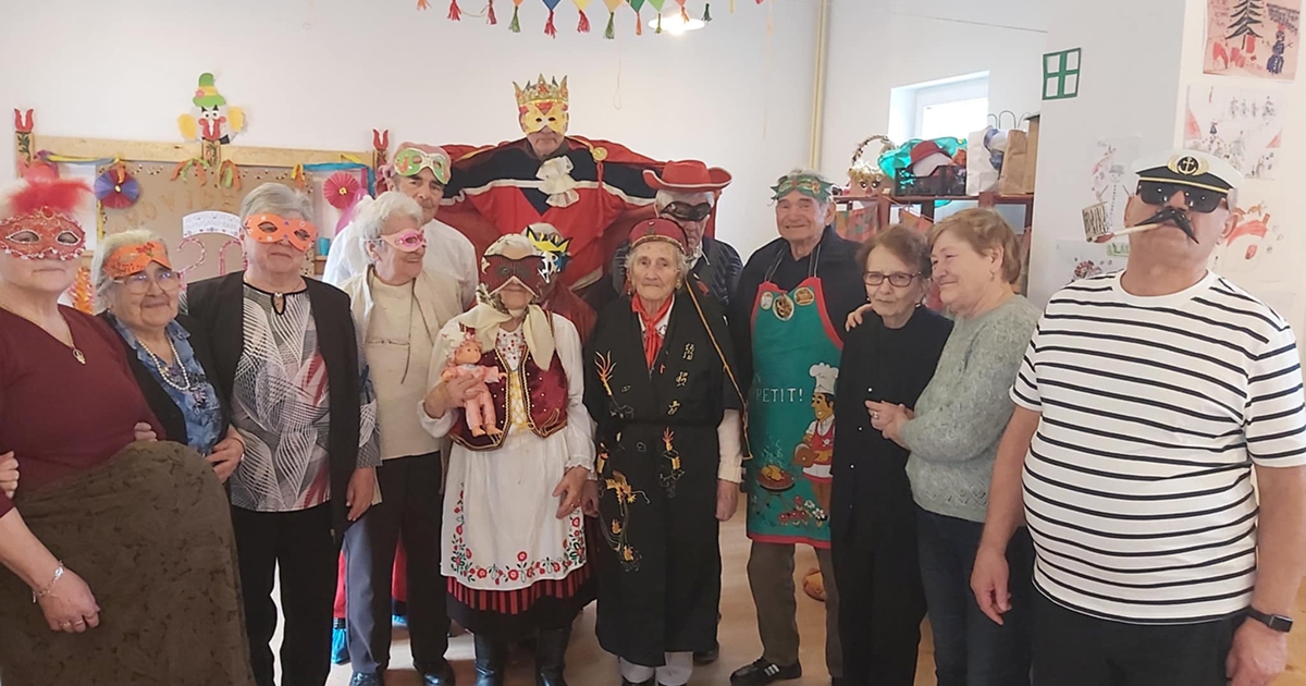 Farsangi bál a Providentia központban