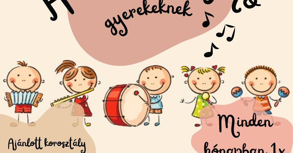 Hangszersimogató gyermekeknek