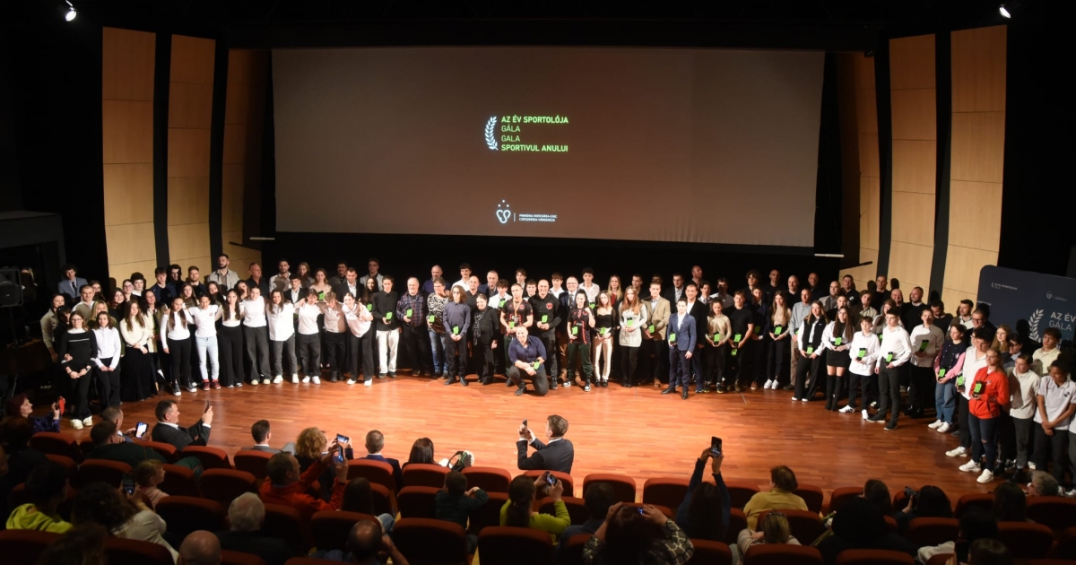 Díjazták az elmúlt év legjobb sportolóit Csíkszeredában