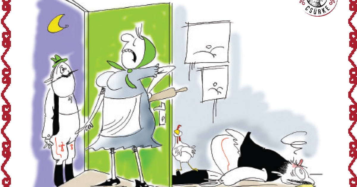 Te Pista, a Csürke a pálinkát mind megitta!