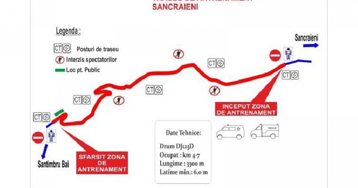 Útlezárás a 123D megyei úton