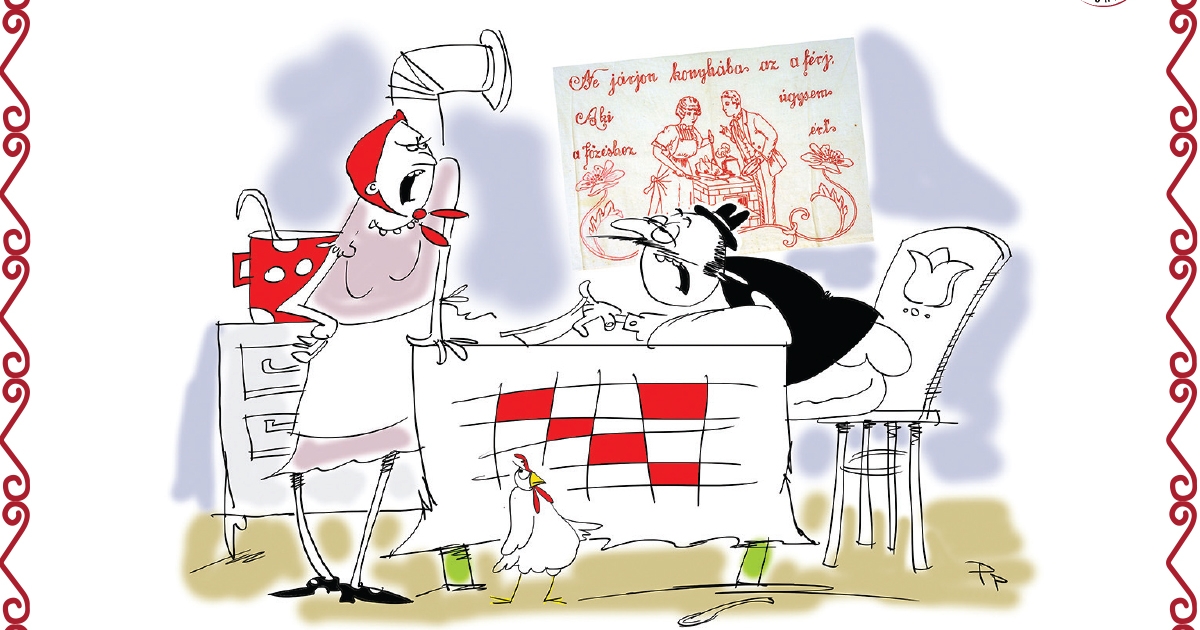 Mikor Pista rajzol, mindig Csürkét majszol.