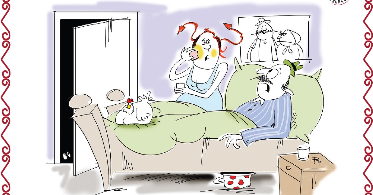 Te csak rajzolj, Parapista, jól áll Csürkén a harisnya!