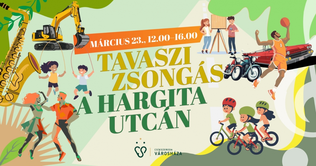 Útlezárás a Hargita utcán