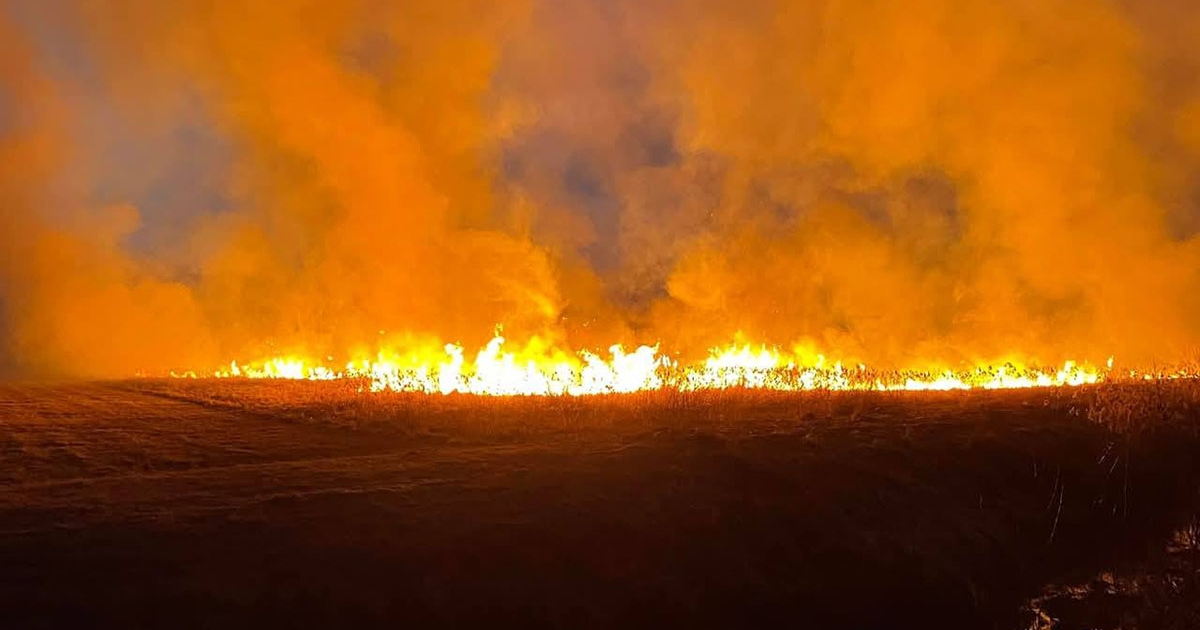 Tűz a Bogát-tetőn