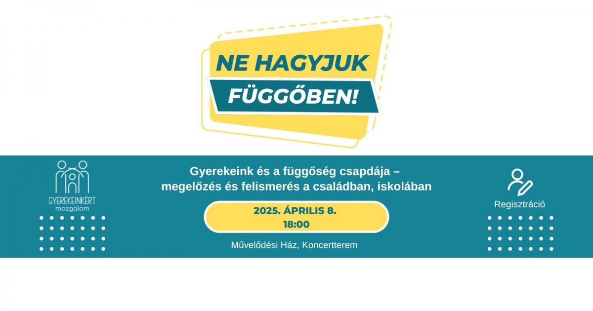 Ne hagyjuk függőben!