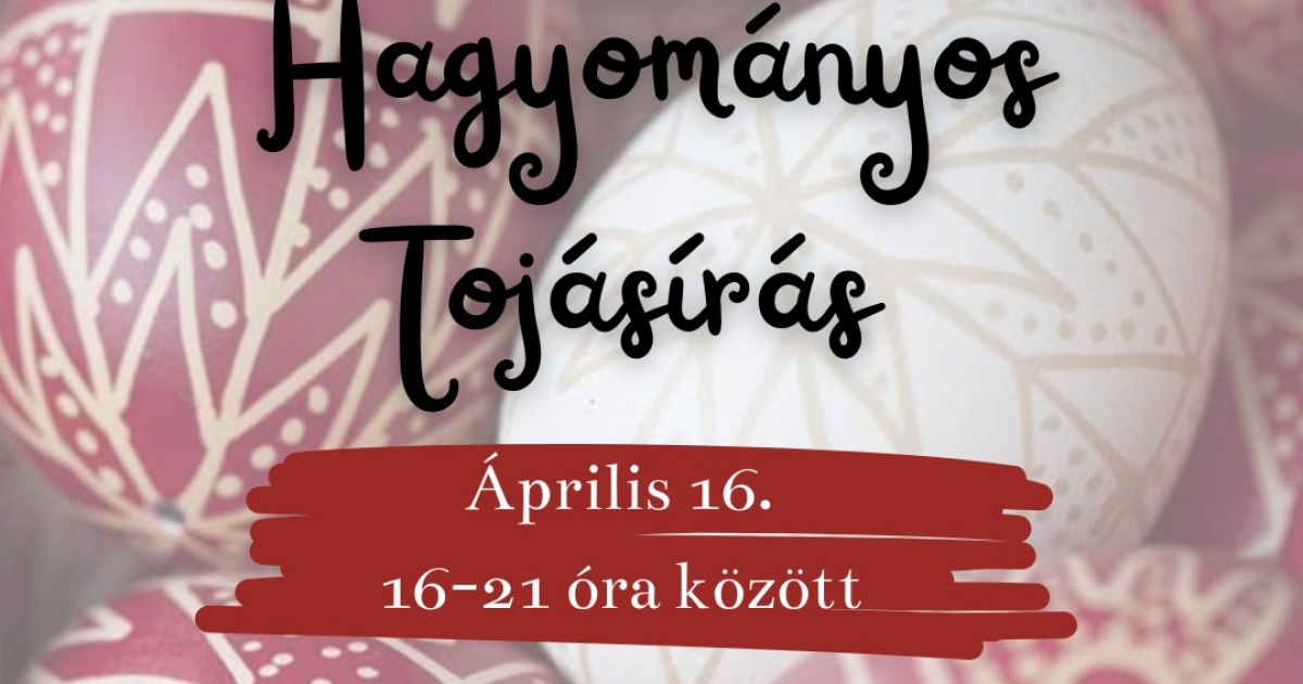 Húsvéti tojásírás