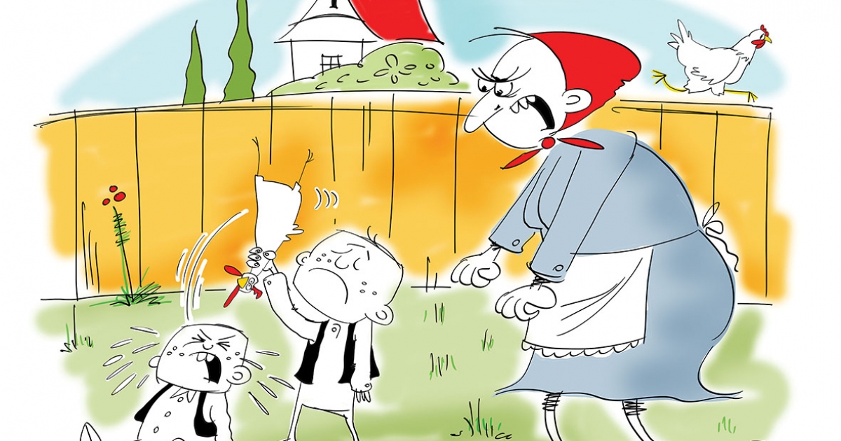 Mikor Pista rajzol, mindig Csürkét majszol.