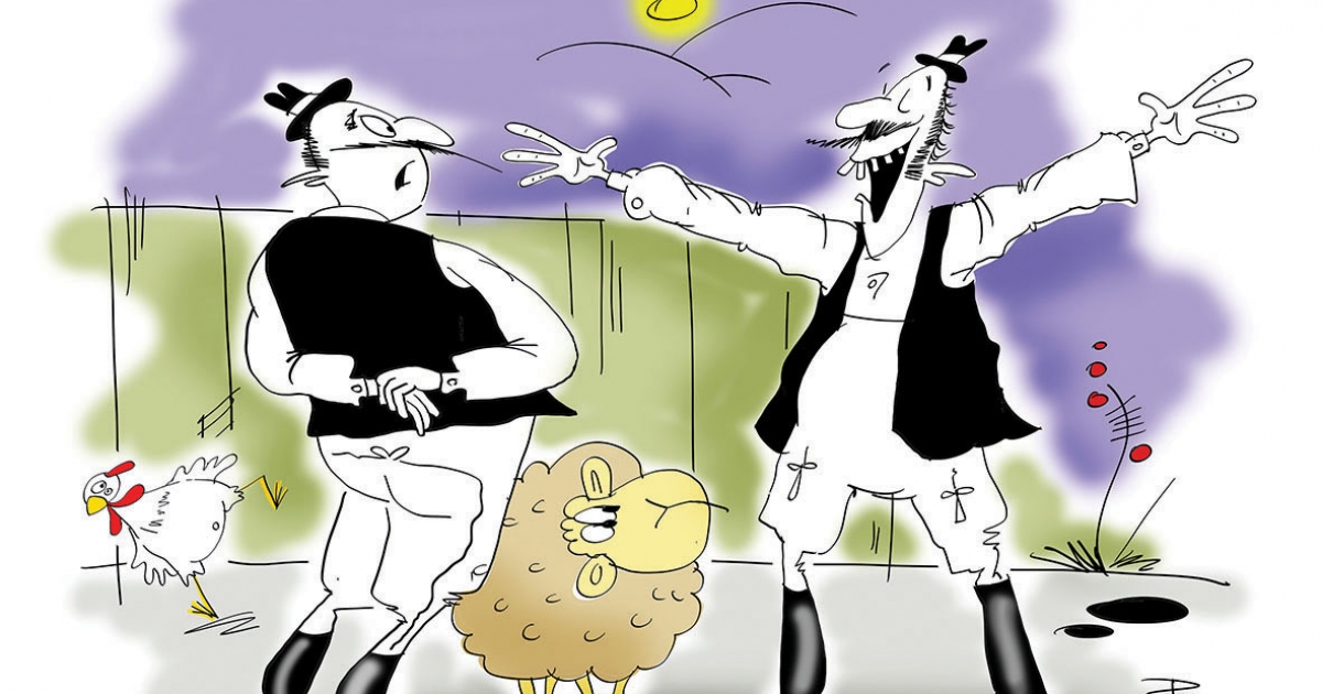 Te csak rajzolj, Parapista, jól áll Csürkén a harisnya!