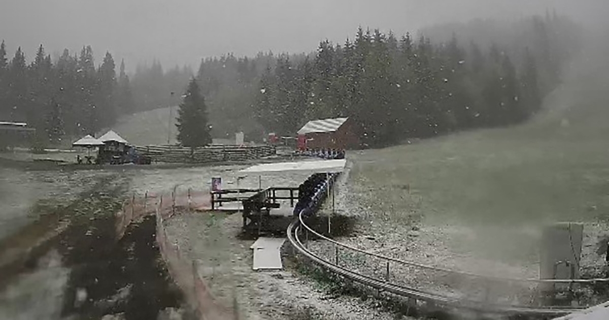 Májusi hó Borszéken