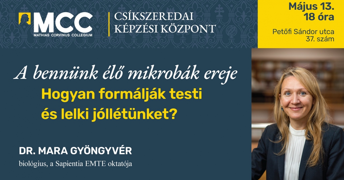 A bennünk élő mikrobák ereje