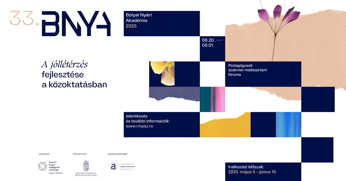 33. Bolyai Nyári Akadémia