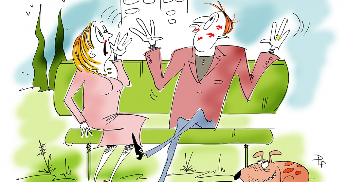 Mikor Pista rajzol, mindig Csürkét majszol.