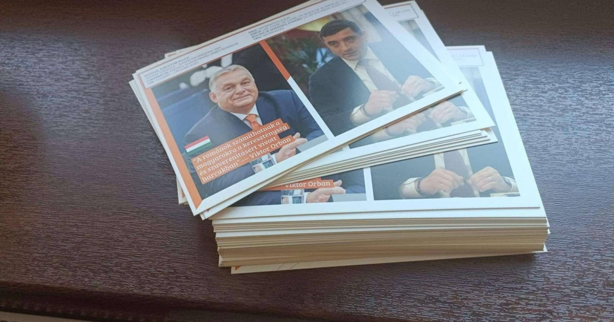 Orbán Viktor fotójával kampányol a román szélsőjobb