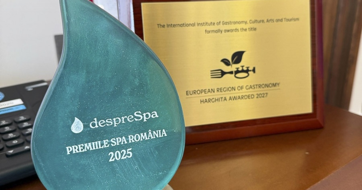 Hargita megye kapta a Best SPA Destination nagydíjat