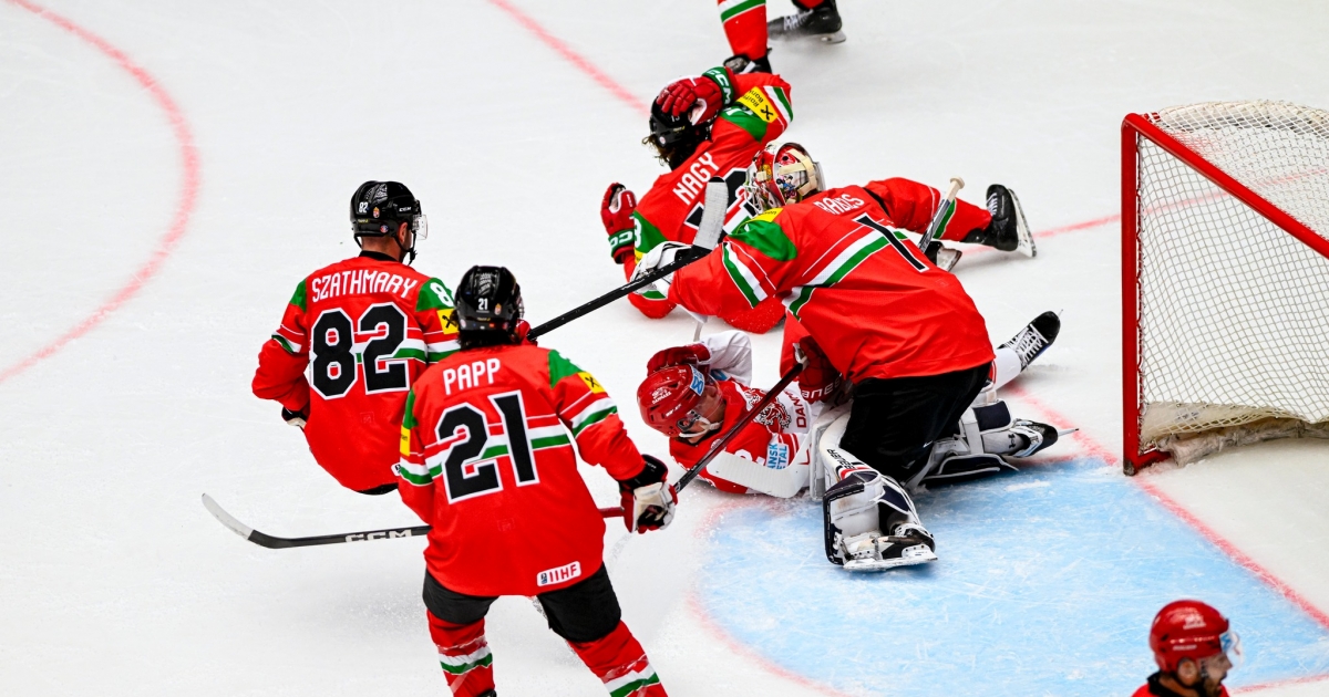 Vereséggel folytatta szereplését a magyar jégkorong-válogatott a világelitben