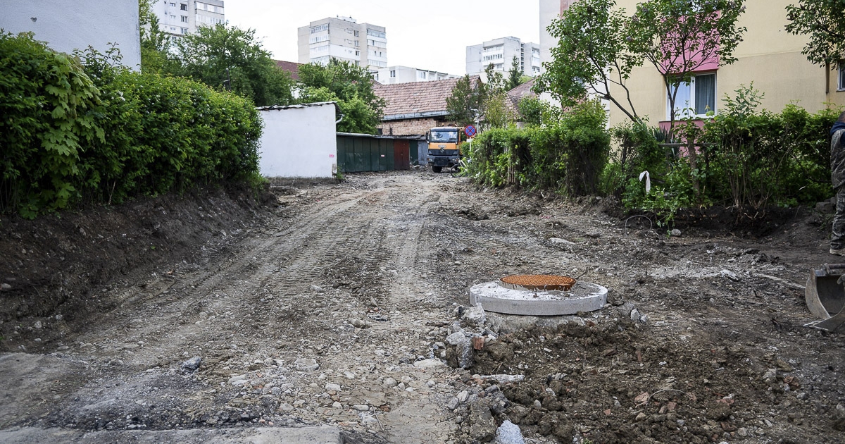 Megújul a Fehér bejárat a Tábor negyedben