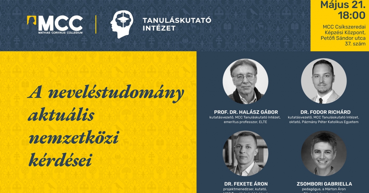 A neveléstudomány aktuális nemzetközi kérdései