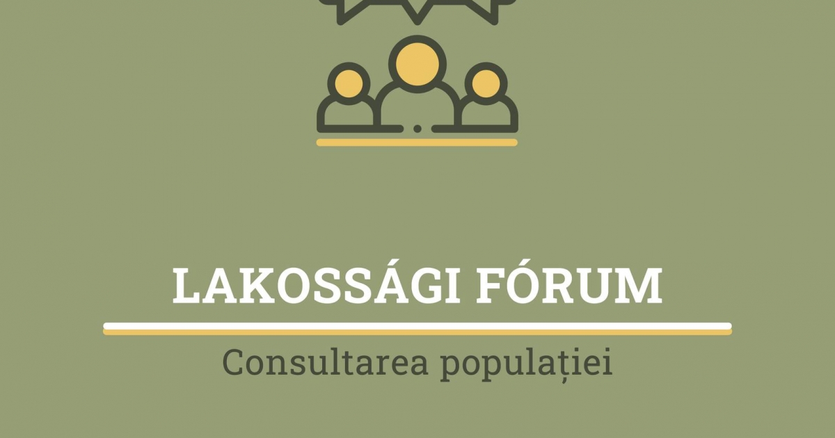 Lakossági fórum Székelyudvarhelyen