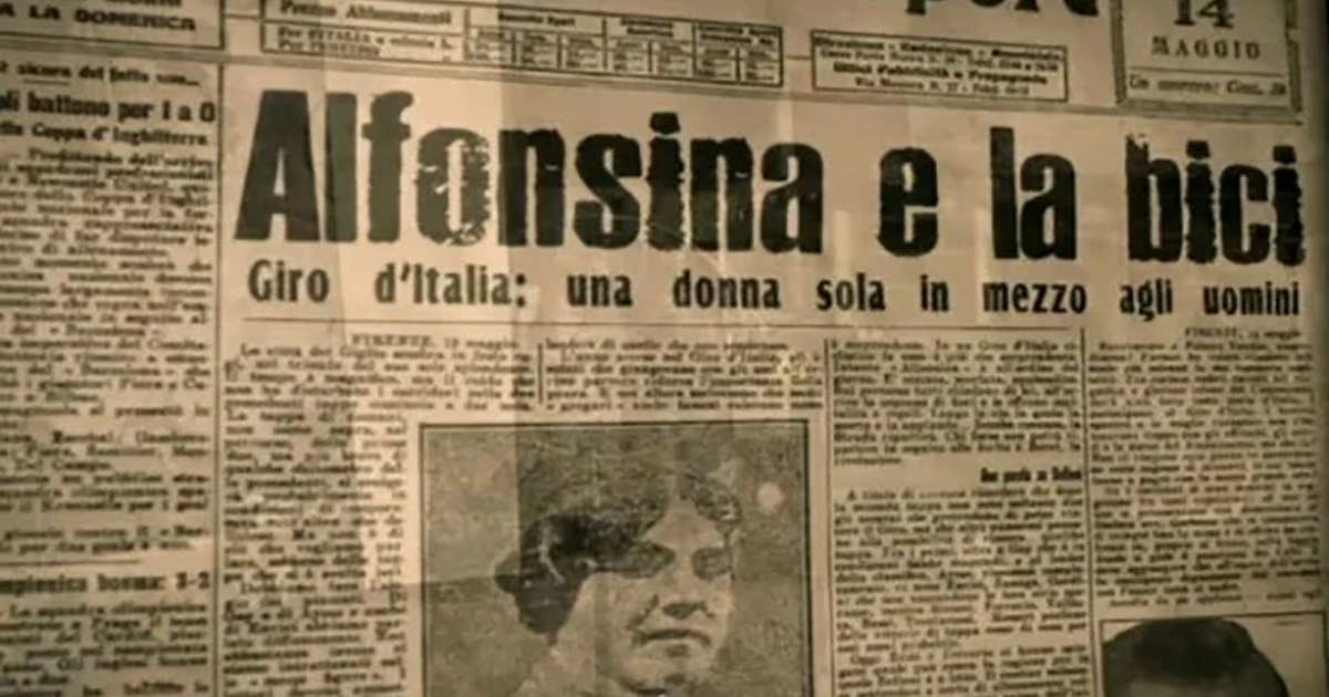 A szoknyás ördög: Alfonsina Strada kerékpárversenyző története