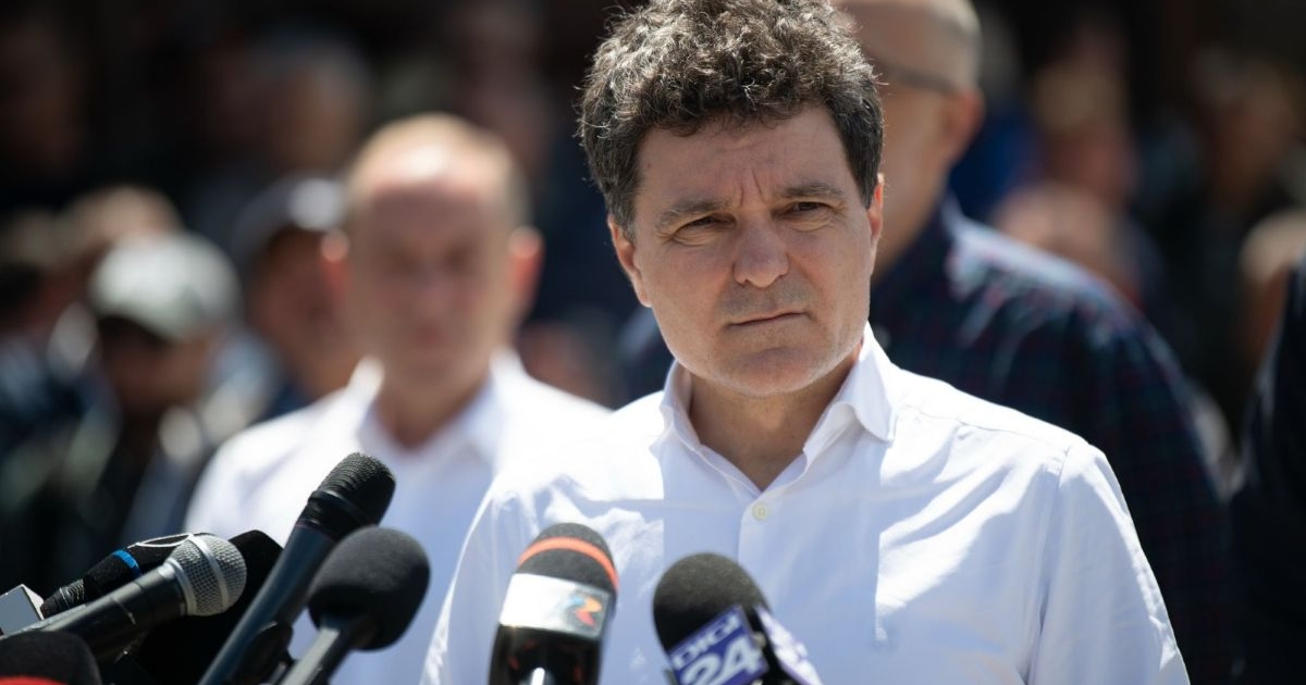 Nicușor Dan Parajdon: nem hagyjuk magára sem a közösséget, sem a bányát