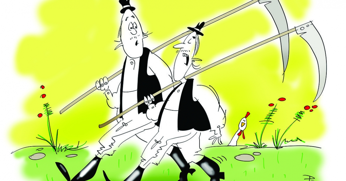 Te csak rajzolj, Parapista, jól áll Csürkén a harisnya!