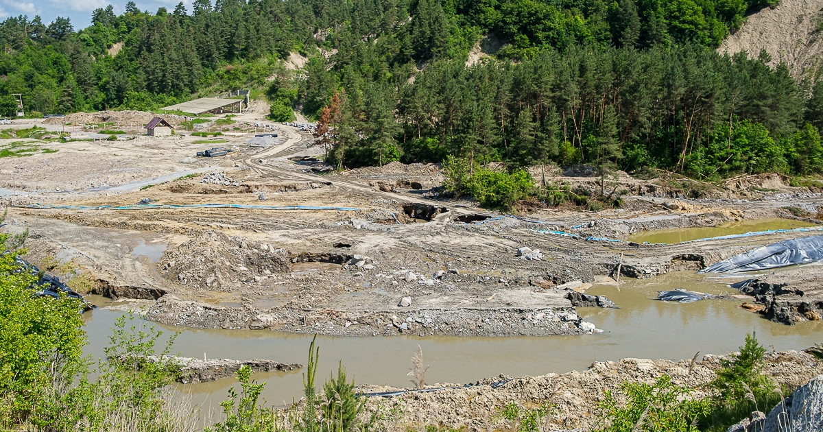 Nyágrus László: kedden elkezdik a Korond-patak elterelését a periméteren belül