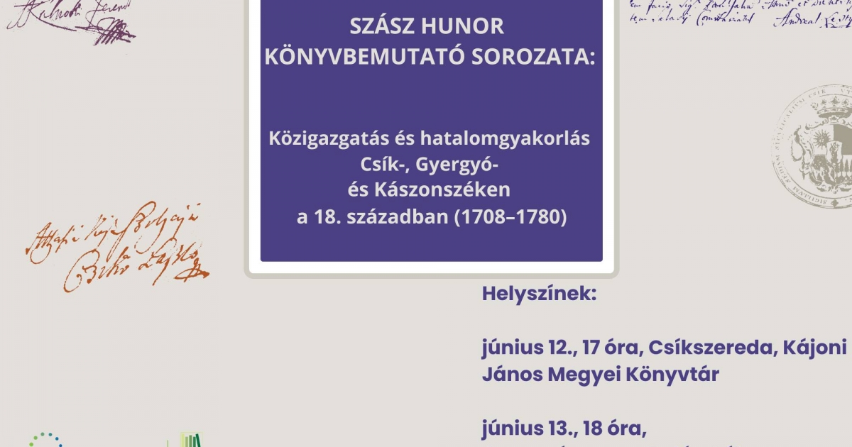 Elmarad a könyvbemutató