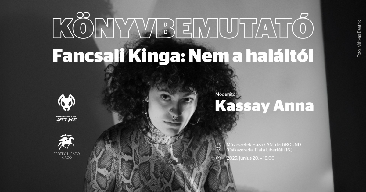 Könyvbemutató: Nem a haláltól