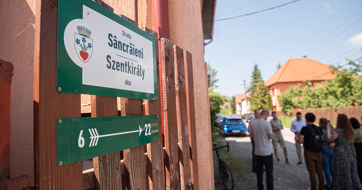 Felújítják a csíkszeredai Kós Károly és Szentkirály utcát